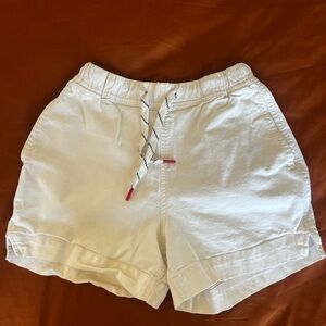 Topo Designs Dirt Shorts White Organic Cotton size XS!